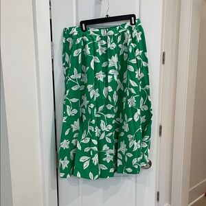 J.Crew floral skirt